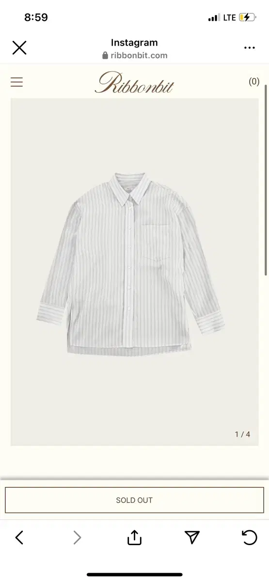 ribbonbit Tiff Striped Shirt